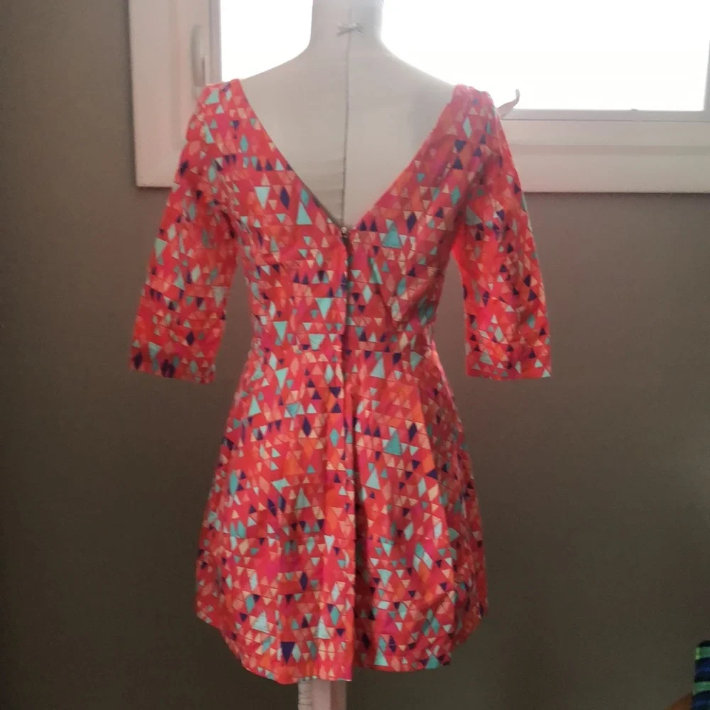 Funky Pattern Dress - Picture 2 of 4